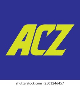 ACZ letter logo Creative Design.
ACZ monogram Logo Unique Concept Vector.
ACZ creative  modern flat abstract  initials letter logo.