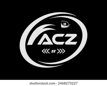 ACZ letter logo Design. ACZ Simple and modern monogram logo. ACZ Abstract Alphabet vector Design.