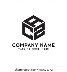 ACZ Letter logo template