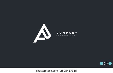 AD Alphabet letters Initials Monogram logo 