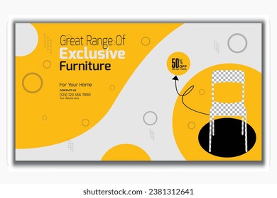 ad banner design template Vector eps and jpg