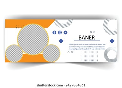 Ad Banner Designe Vector Web Template