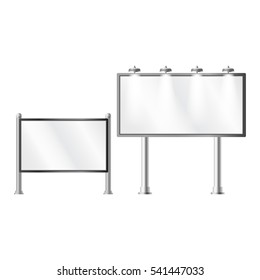 Ad banner vector illustration.