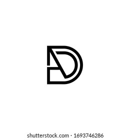 AD , BLACK , DA , logo ,dda