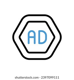 Ad-Block-Symbol, Vektorgrafik