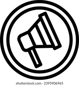 Anzeigenblocker für einzelne Vektorgrafik-Symbol