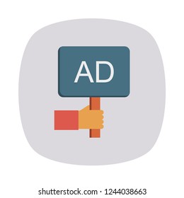 ad   board  advertisement  