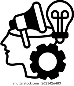 Ad Creatives Icon Mixed Vector Illustration
