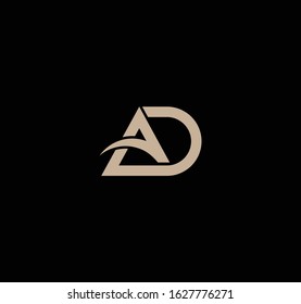 AD or DA logo and icon designs