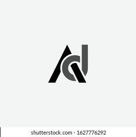 AD or DA logo and icon designs