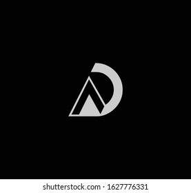 AD or DA logo and icon designs