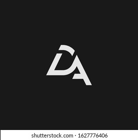 AD or DA logo and icon designs