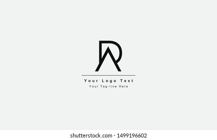 AD or DA Logo Letter. Unique attractive creative modern initial AD DA A D initial based letter icon logo