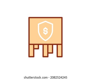 Ad flat icon. Thin line signs for design logo, visit card, etc. Single high-quality outline symbol for web design or mobile app. Marketing outline pictogram.