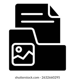 Ad Icono De Biblioteca Estilo En Negrita Para Varios Propósitos De Diseño