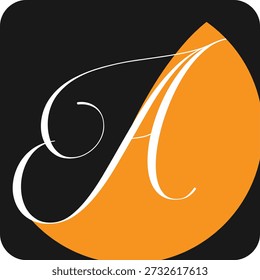 AD logo design. DA logo design