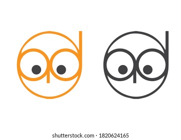 AD Logo Design vector file