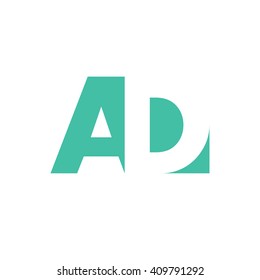 AD-Logo| Element für Vektorgrafik-Branding| jpg, eps, path, web, app, art, ai| weißer Hintergrund