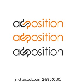Ad positions with unlimited d p text. Modern design for cards, posters, social media posts, photo overlays. Vector illustration