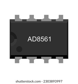 AD8561 ist ein Hochgeschwindigkeits-, Niedrigleistungs- und Präzisionsverstärker mit einer Bandbreite von 50 MHz und eignet sich für Anwendungen wie Video, RF. Vektorgrafik im EP herunterladen