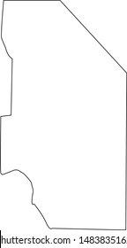 Ada County Map In State Of Idaho