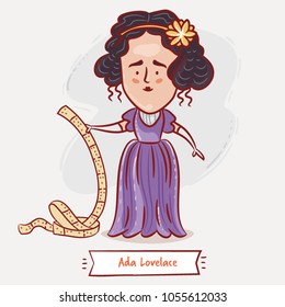 Ada Lovelace, English mathematician and writer svg