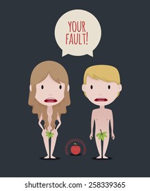 Adam&Eve illustration