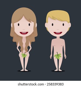 Adam&Eve illustration