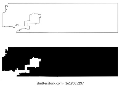 Adams County, Colorado (U.S. county, United States of America,USA, U.S., US) map vector illustration, scribble sketch Adams map
