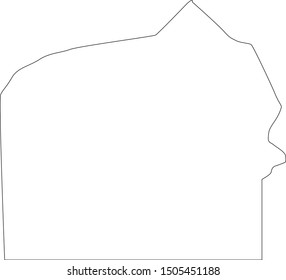 adams County map in Pennsylvania state
