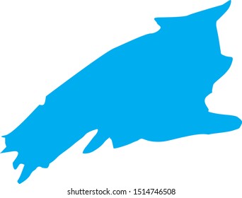 adams County map in Pennsylvania state