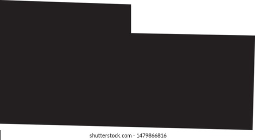 Adams County Map in the state of North Dakota