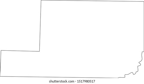 adams county map in state of washington