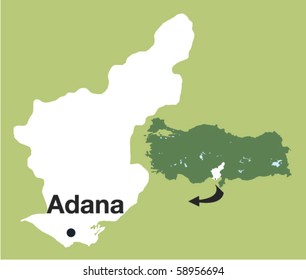 Adana. Las ciudades de Turquía.