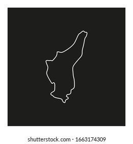 Adana region map, Turkey country