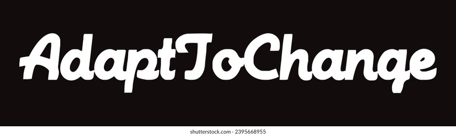adapt to change text on black background.