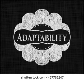 Emblema de pizarra adaptable