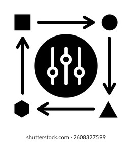 Adaptability Icon Element for Design