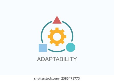 Adaptability Icon Or Logo Isolated Illustration