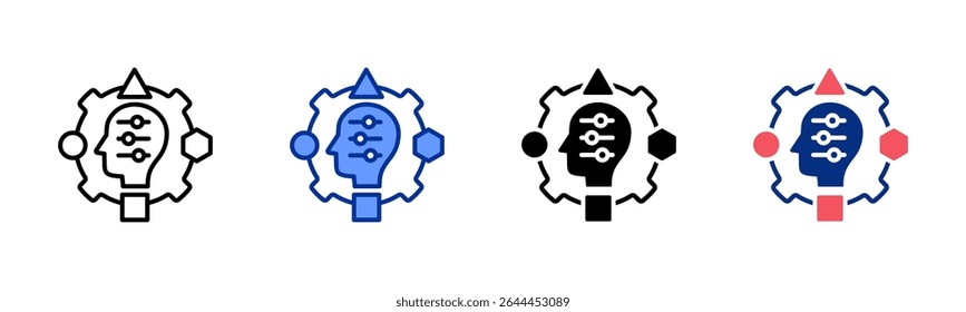 Adaptability icon sheet multiple style collection