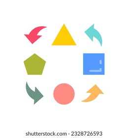 Adaptability icon in vector. Illustration