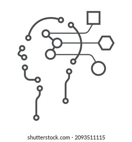 
Adaptability line icon. Flexibility. Strengths and characteristics of the personality. Soft skills concept. Human resource management. Self improvement. Editable stroke