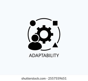 Adaptability Vector, Icon Or Logo Sign Symbol Illustration