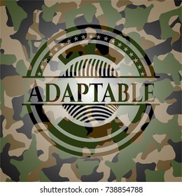 Adaptable on camouflage pattern