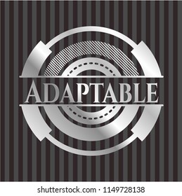 Adaptable silver emblem