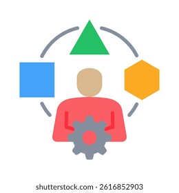 Adaptation Icon Element for Design