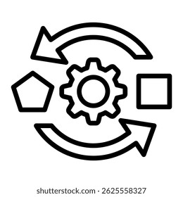 Adaptation Icon Element For Design