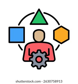 Adaptation Icon Element for Design