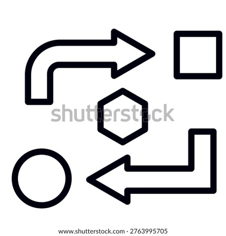 Adaptation Icon Element For Design
