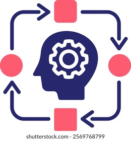 Adaptation Icon Fill Vector Illustration